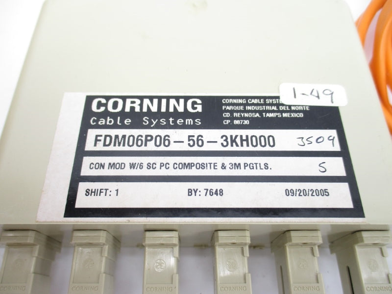 CORNING FDM06P06-56-3KH000 NSMP