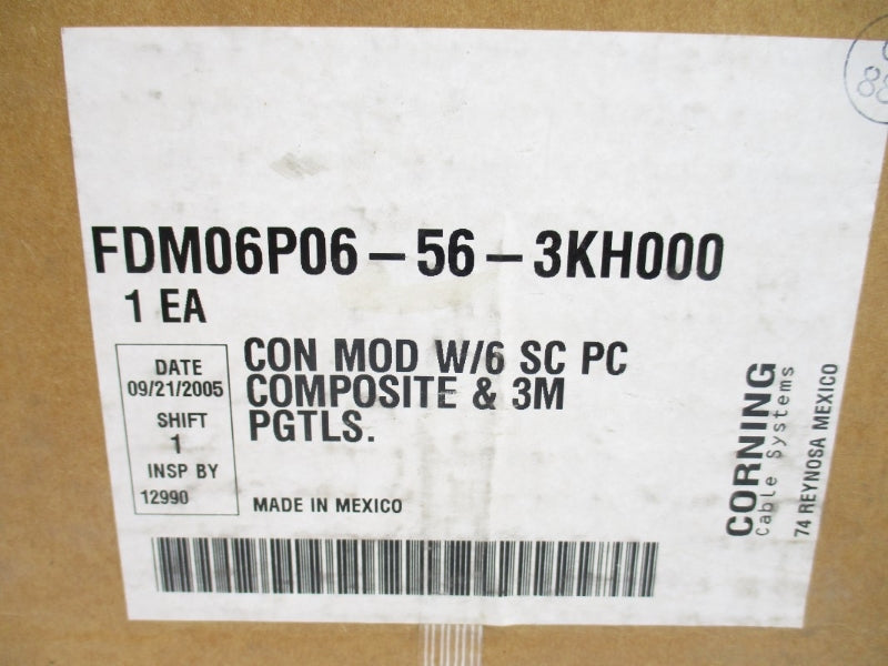 CORNING FDM06P06-56-3KH000 NSMP