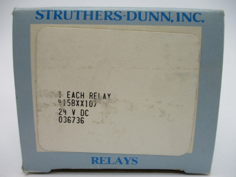 STRUTHERS-DUNN 415BXX107 24VDC 5A NSMP