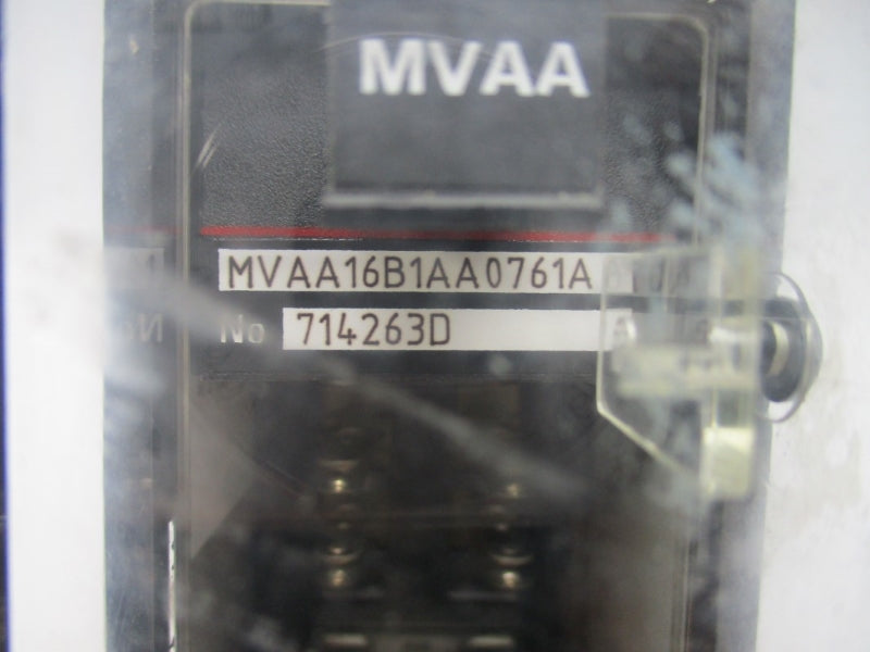 GEC MVAA16B1AA0761A 714263D 110/125V UNMP