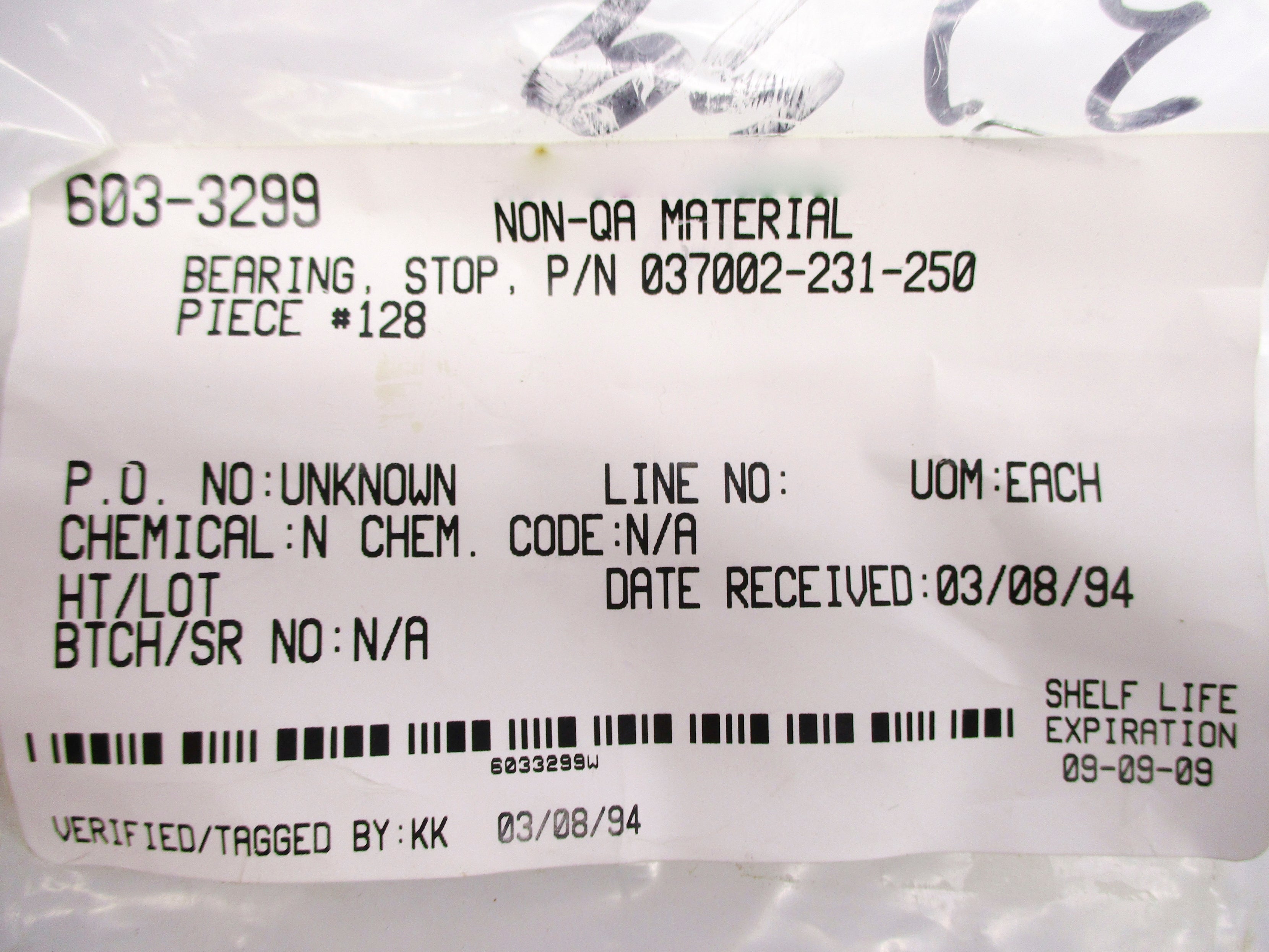 SPARE PART 037002-231-250 NSNP