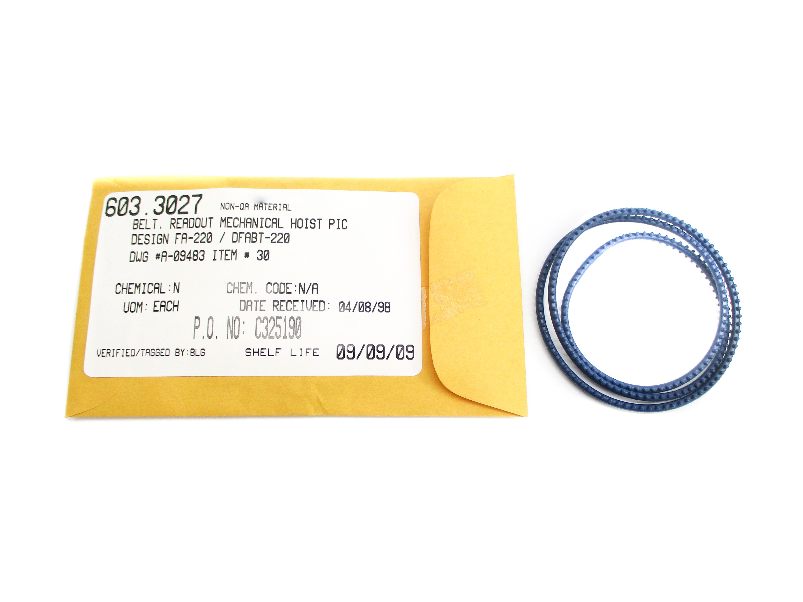 BELT A-09483 NSNP