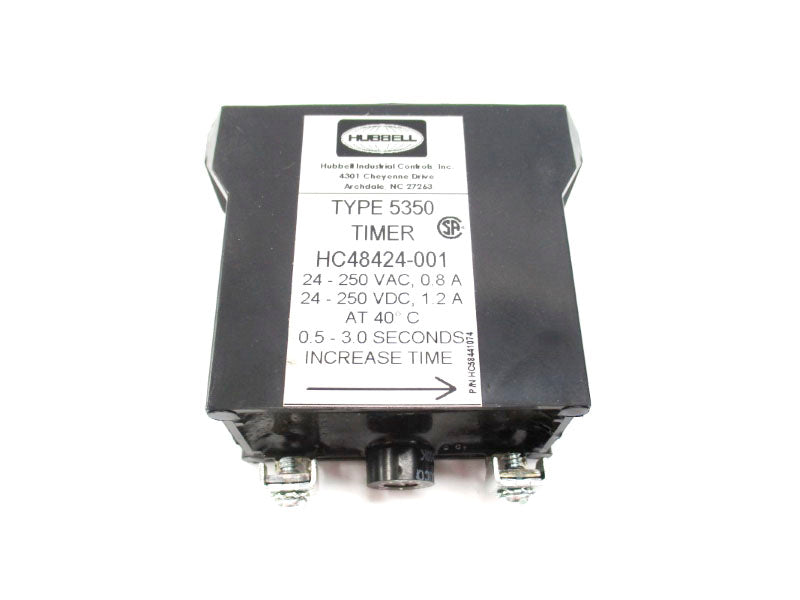 HUBBELL HC48424-001 5350 24-250VAC 1.2A 0.5-3.0S 40'C NSNP