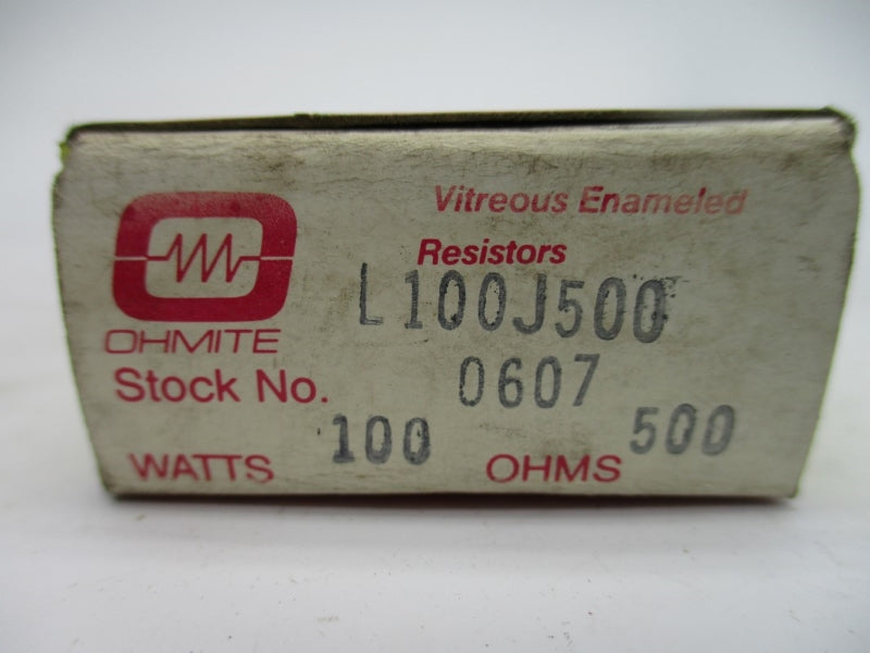 OHMITE L100J500 NSMP