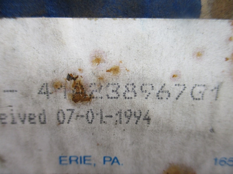 GENERAL ELECTRIC 41A238967G1 NSMP
