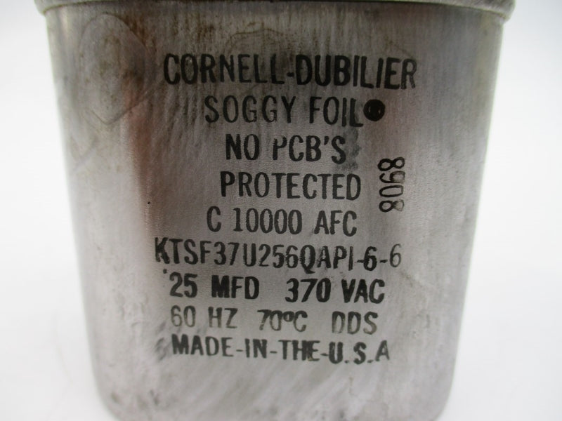 CORNELL-DUBILIER KTSF37U256QAPI-6-6 370VAC NSNP