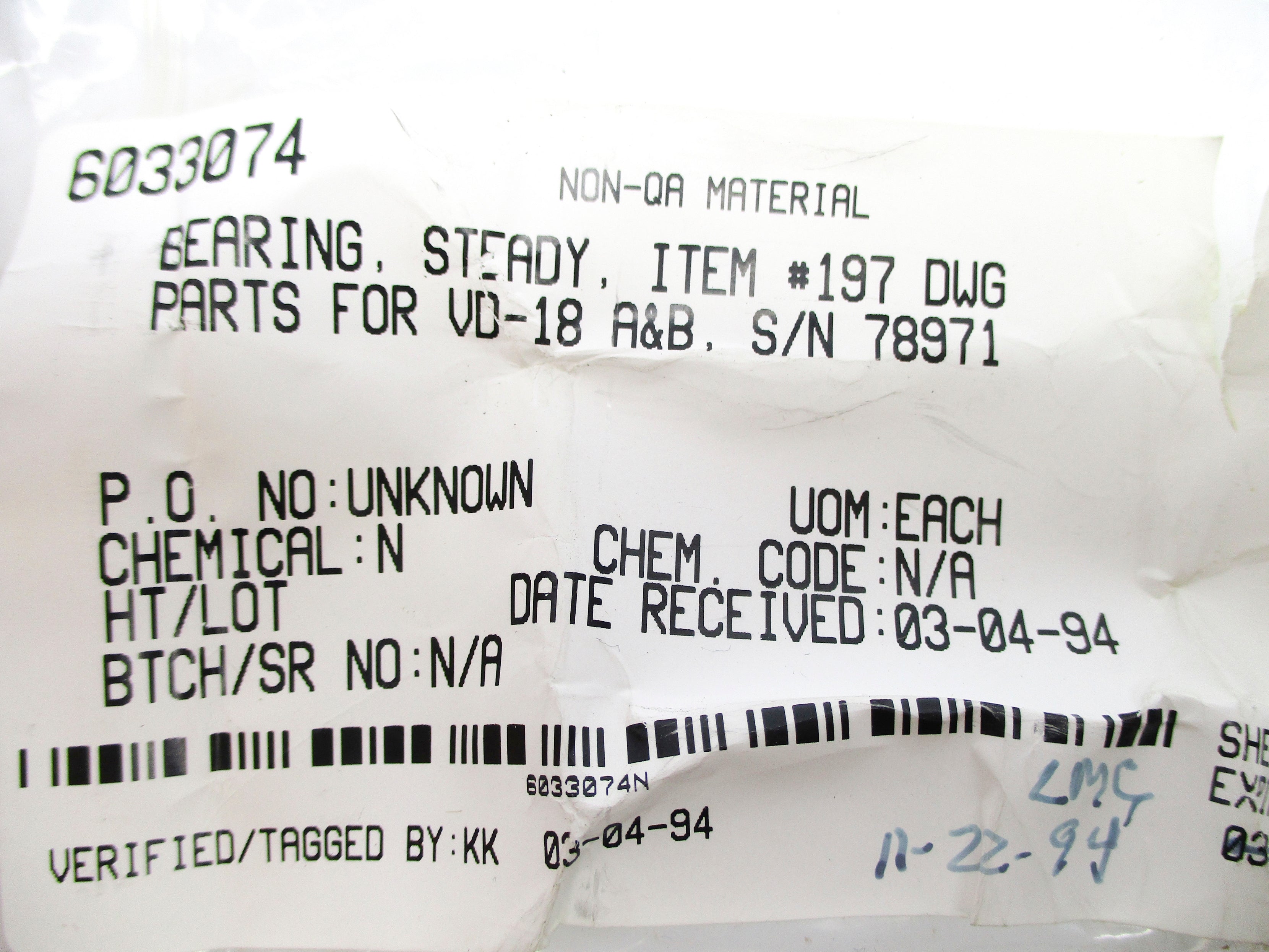 SPARE PART 197 NSNP