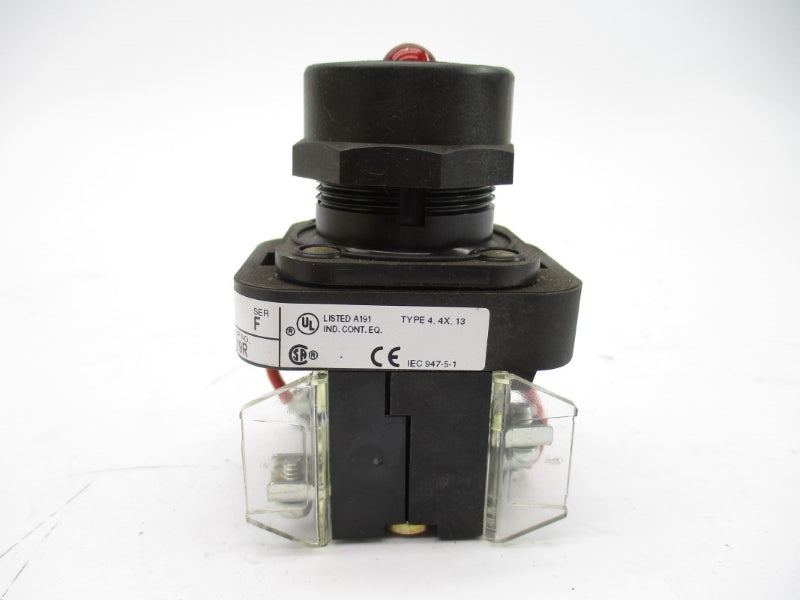ALLEN BRADLEY 800H-QRTH24R SER. F 24V (WH) (NO LENS) NSMP