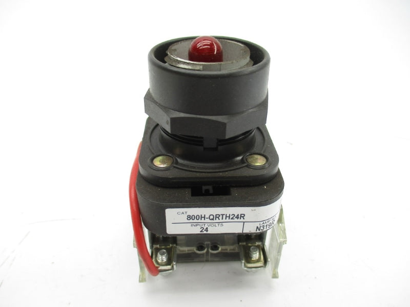 ALLEN BRADLEY 800H-QRTH24R SER. F 24V (WH) (NO LENS) NSMP