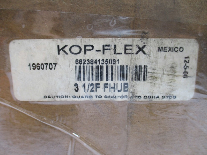 KOP-FLEX 1960707 3-1/2FFHUB NSMP