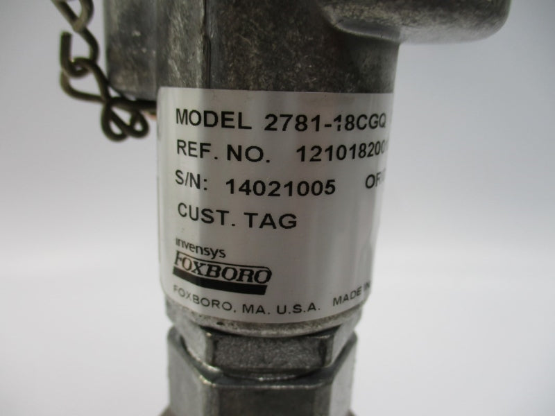 FOXBORO 2781-18CGQ NSNP