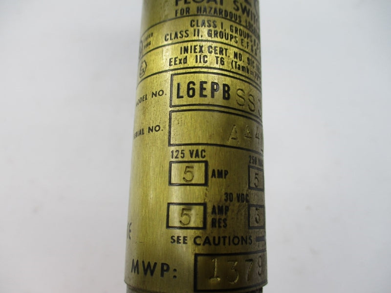 FLOTECT L6EPBSS3ACN 250VAC 5A NSNP