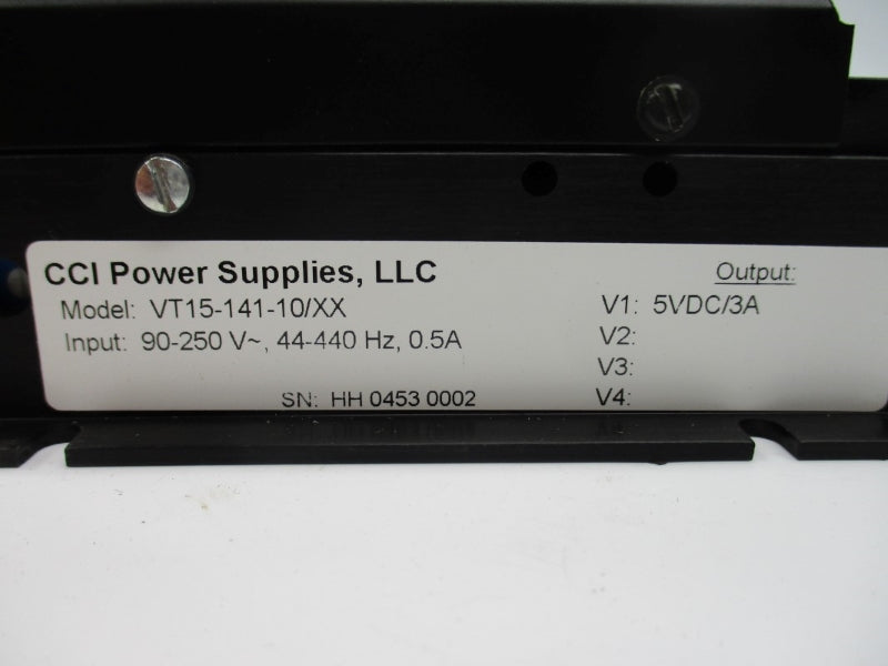 CCI POWER SUPPLIES VT15-141-10/XX 90-250V 0.5A NSNP