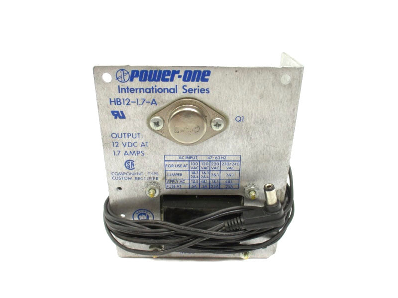 POWER-ONE HB12-1.7-A 230/240VAC .25A UNMP