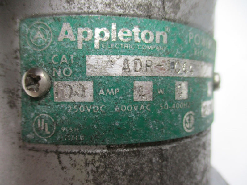 APPLETON ADR-1044 600VAC 100A UNMP