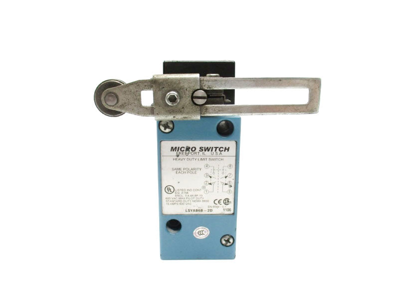 MICRO SWITCH LSYAB6B-2D 600VAC 10A (AS PICTURED) NSNP