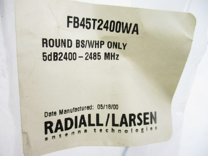 RADIALL/LARSEN FB45T2400WA NSMP