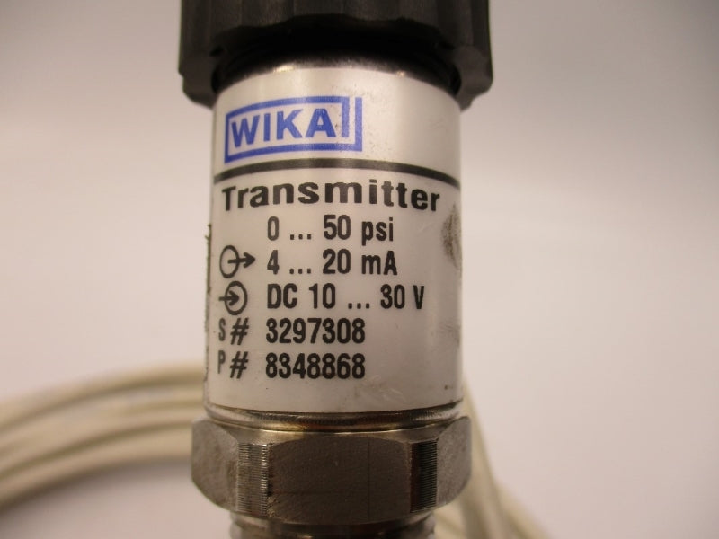 WIKA S-10 891.13.500 10-30VDC 50PSI (AS PICTURED) UNMP