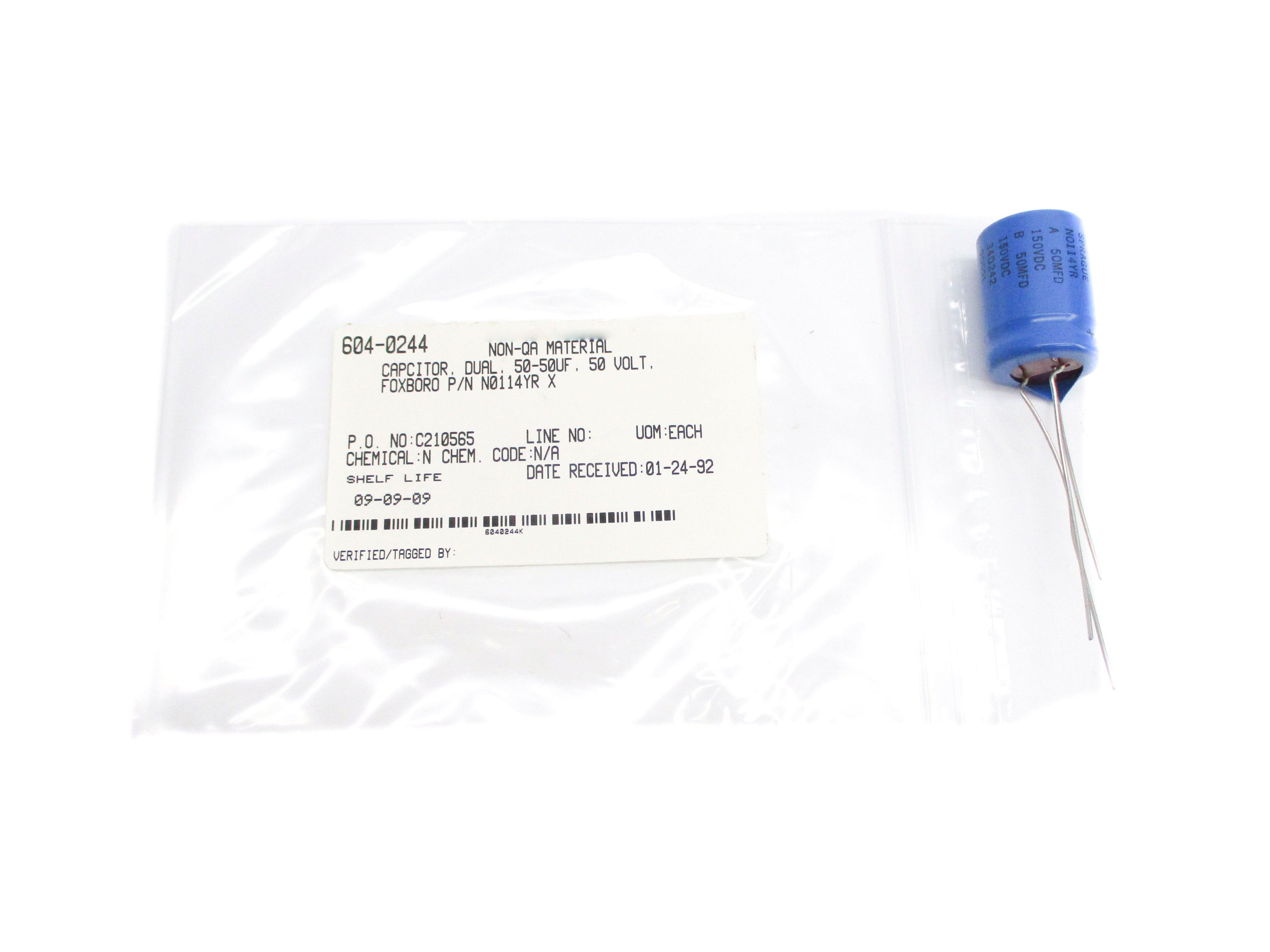 SPRAGUE N0114YR 34D242 NSNP