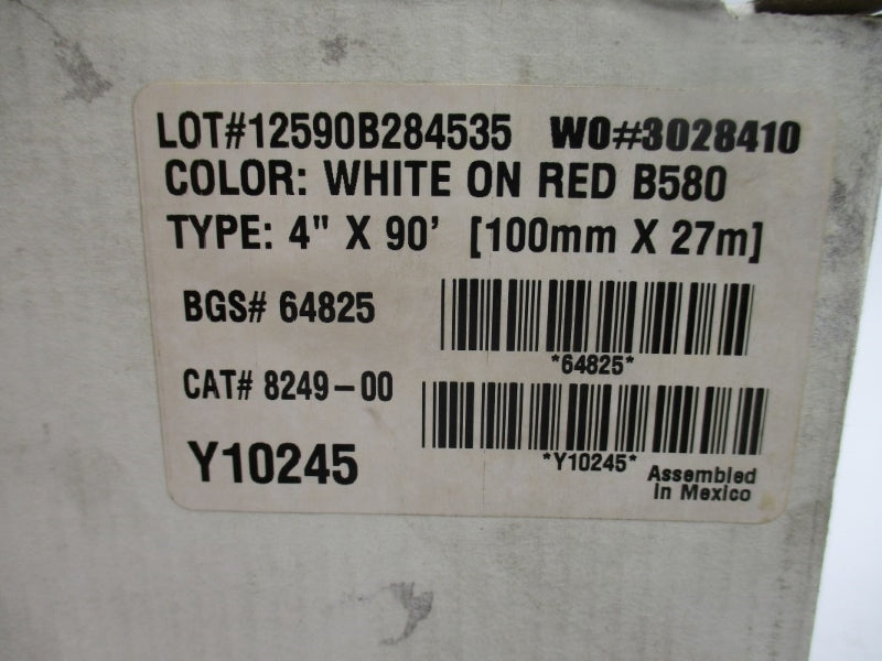 LABEL CARTRIDGE 8249-00 4" X 90' NSMP