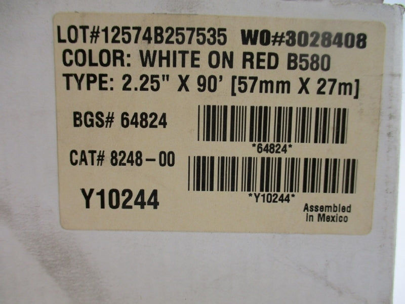 LABEL CARTRIDGE 8248-00 2.25" X 90' NSMP