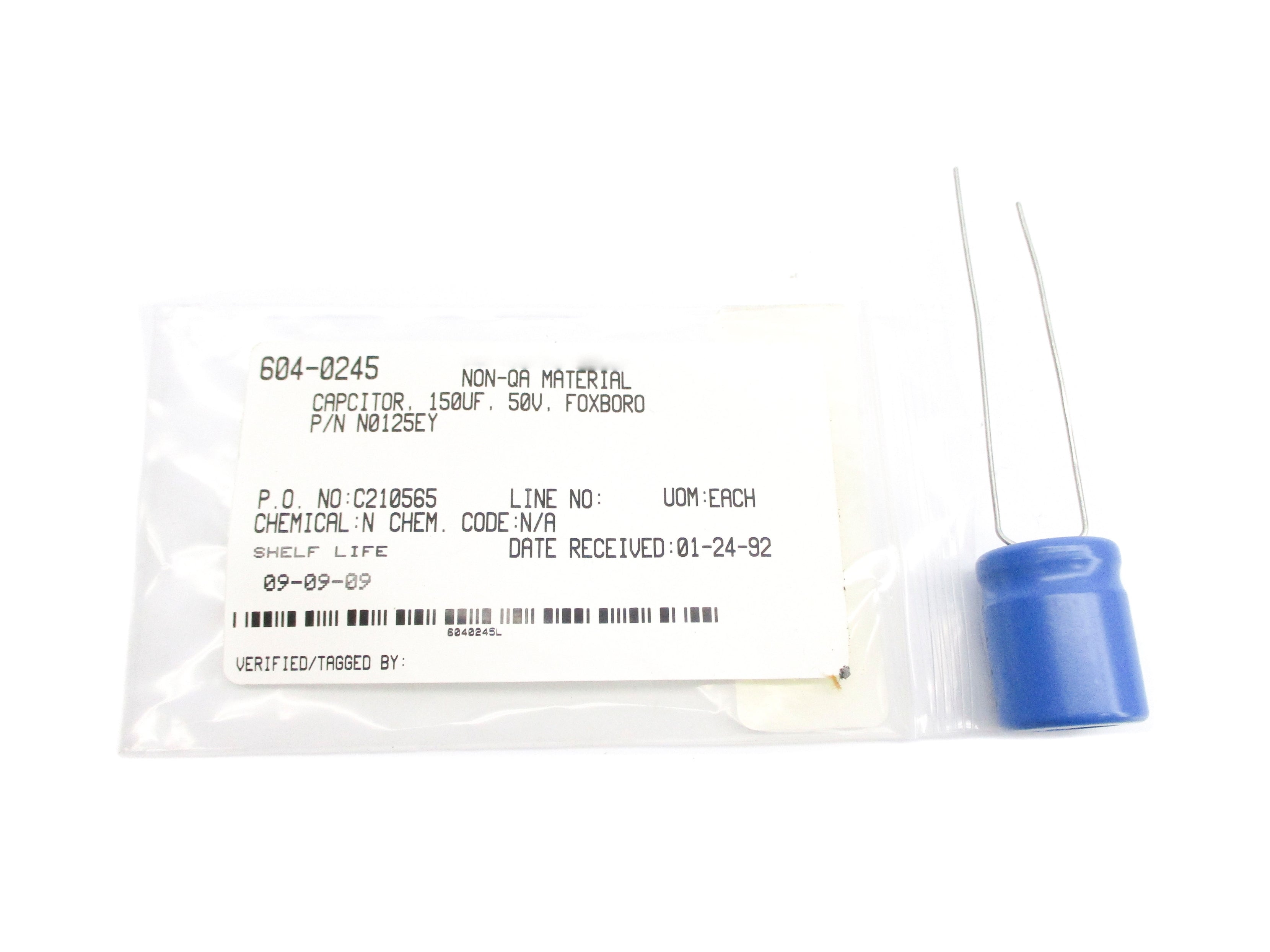 SPRAGUE N0125EY 34D196 NSNP