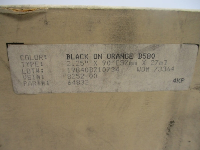 LABEL CARTRIDGE 8252-00 2.25" X 90' NSMP