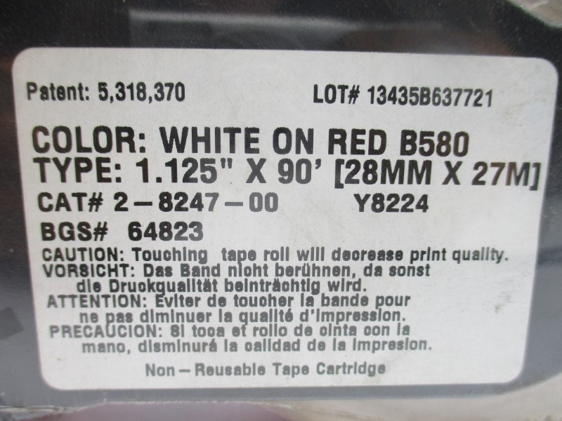 LABEL CARTRIDGE 2-8247-00 1.125" X 90' NSNP