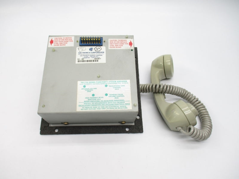 GAI-TRONICS 701-302 120VAC 0.46A NSNP