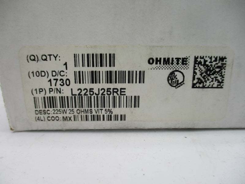 OHMITE L225J25RE NSMP