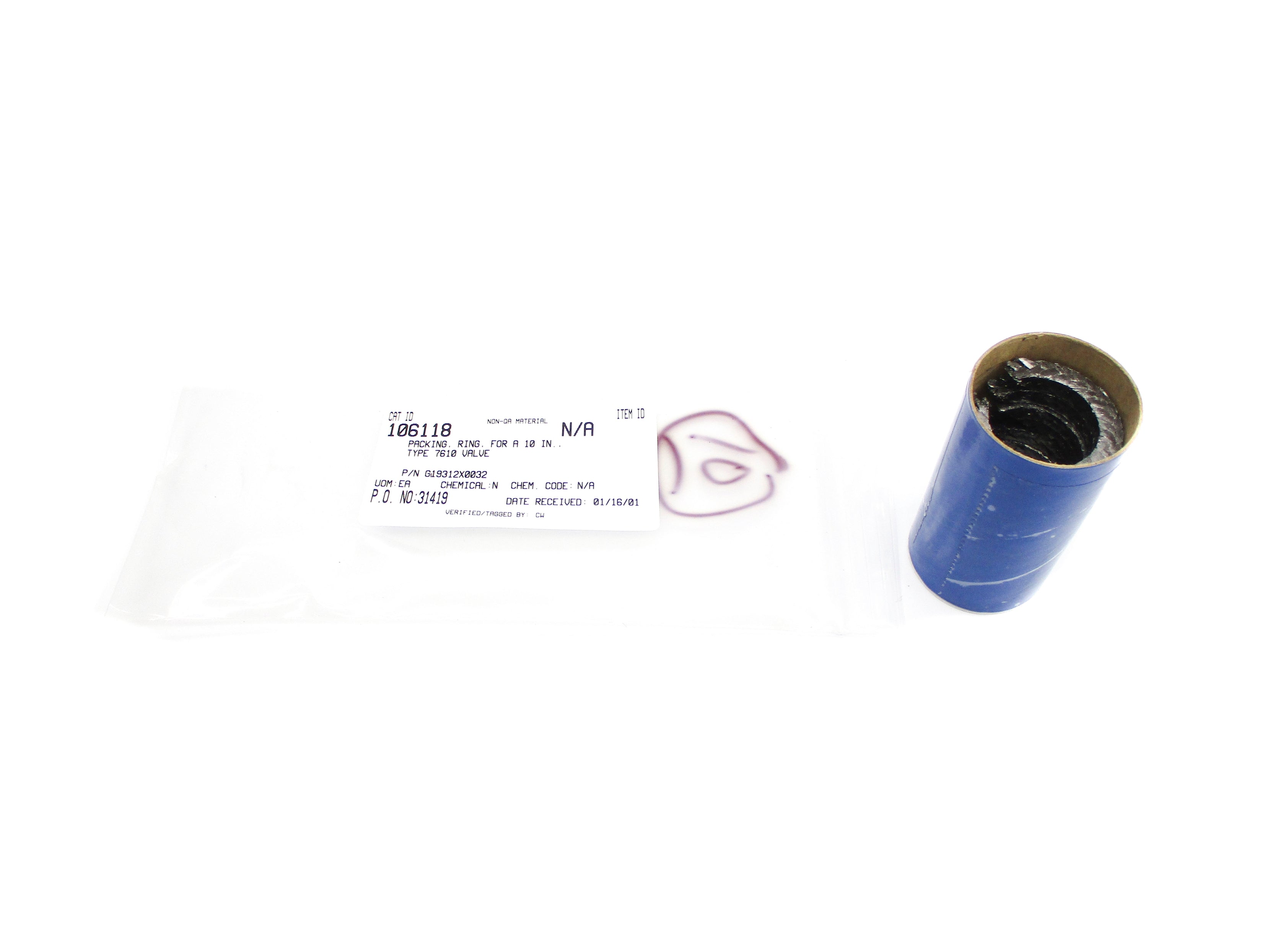 PACKING RING G19312X0032 (PKG OF 10) NSNP