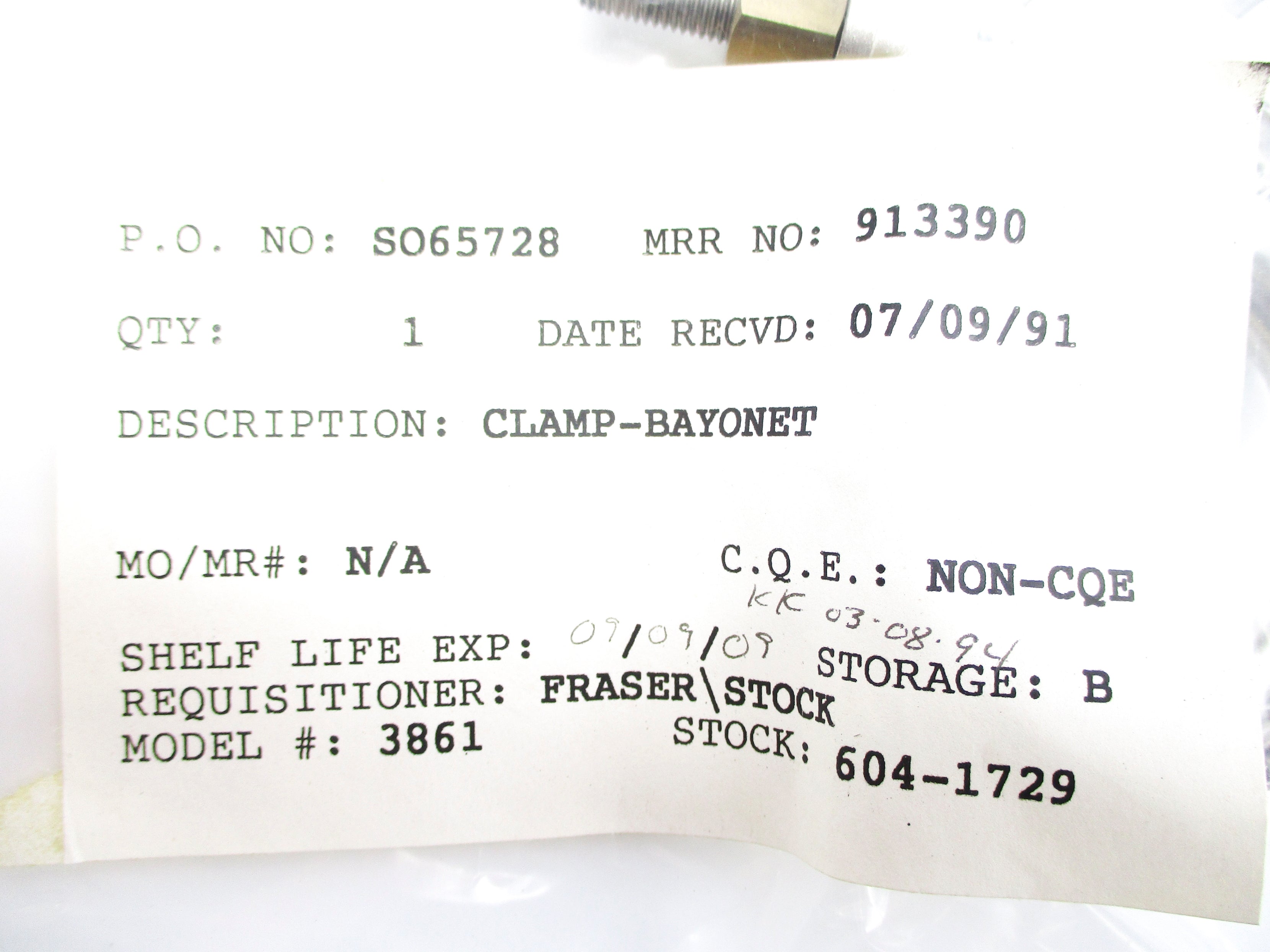 TRI-CLOVER A13MO-1-1/2 NSMP