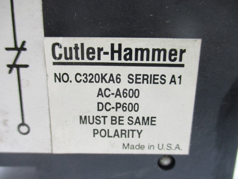 CUTLER HAMMER C320KA6 SER. A1 NSNP