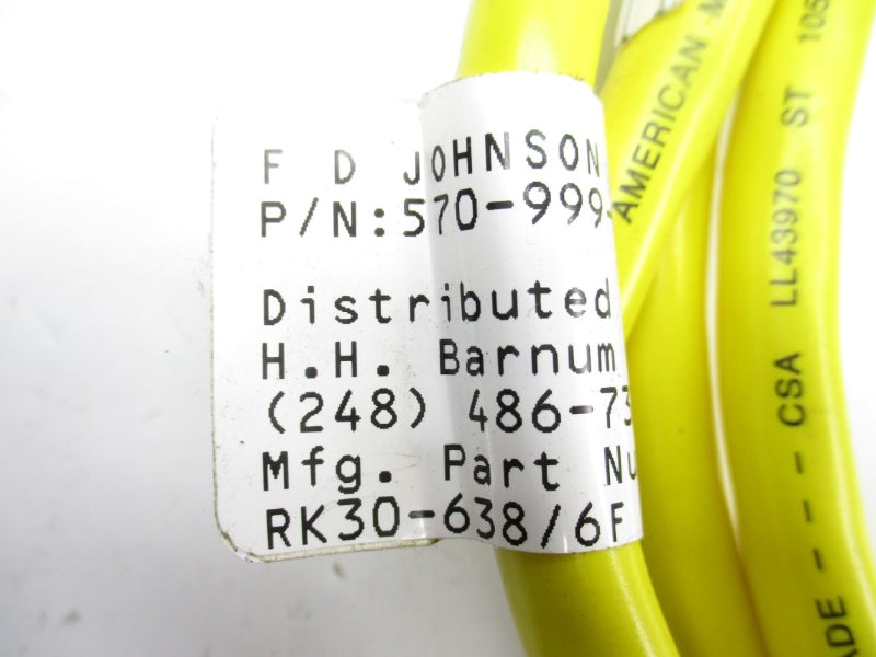 F.D. JOHNSON RK30-638/6F 600V NSNP