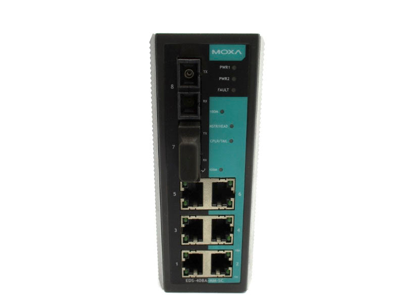 MOXA EDS-408A-MM-SC 12-45VDC 0.7A NSNP