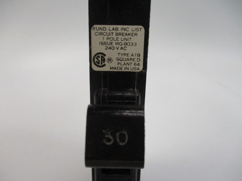 SQUARE D A1B130 240VAC 30A NSNP