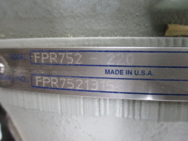 FRISTAM PUMPS FPR752-220 W/ BALDOR CEM4108T 30HP 208-230/460V 72-66/33A NSNP