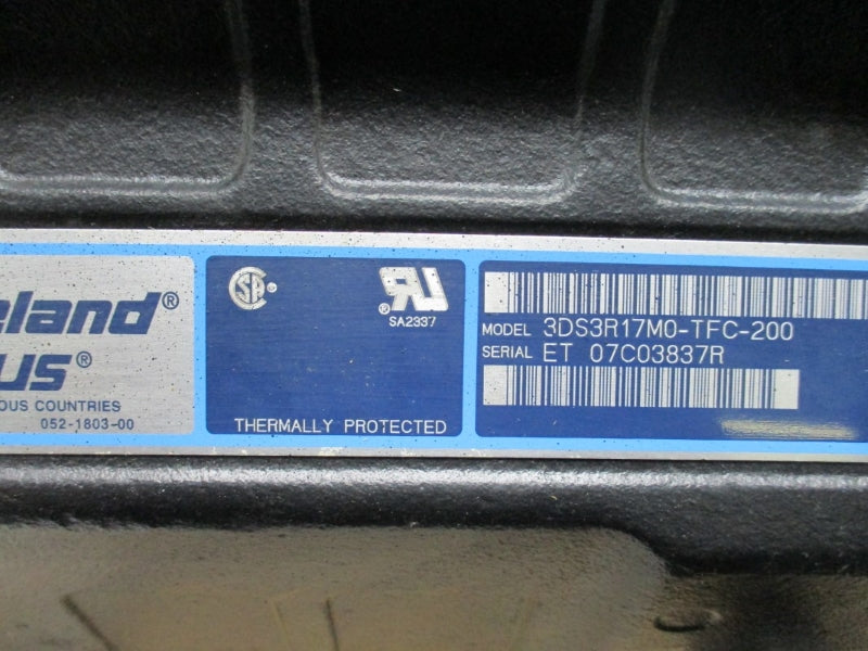 COPELAND DISCUS 3DS3R17M0-TFC-200 208-230V 275.0A NSNP