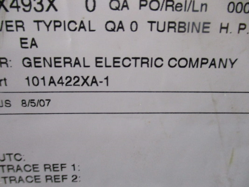 GENERAL ELECTRIC 101A422XA-1 NSMP