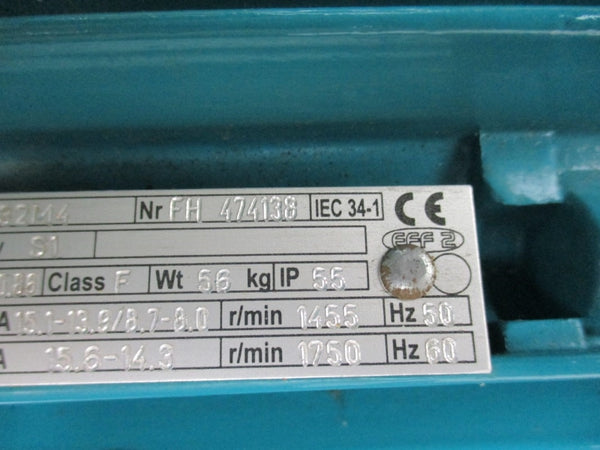 BROOK CROMPTON T-0A132M4 440-480V 15.6-14.3A NSNP