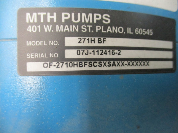 MTH PUMPS 271HBF OF-2710HBFSCSXSAXX-XXXXXX NSNP