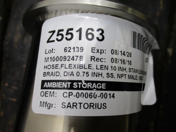 SARTORIUS FTH-CP00060-0014 150PSI NSMP