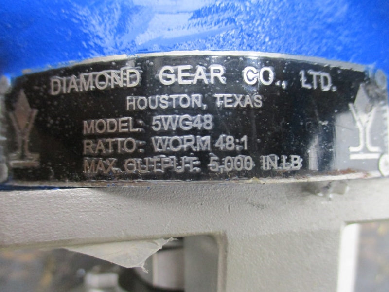 DIAMOND GEAR 5WG48 W/ PBM SIHLJ9X-G-08A 720PSI 2-1/2" NSNP