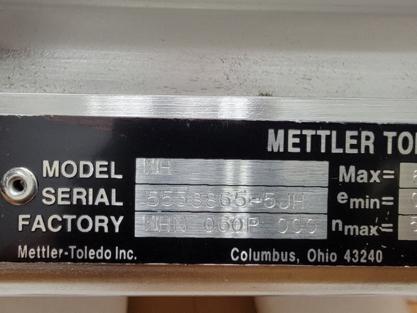 METTLER TOLEDO A15494000A MODEL WH NSMP