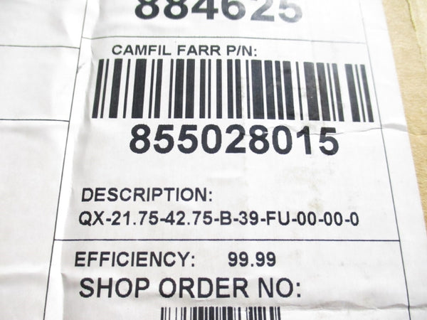 CAMFIL FARR 855028015 QX-21.75-42.75-B-39-FU-00-00-0 NSMP