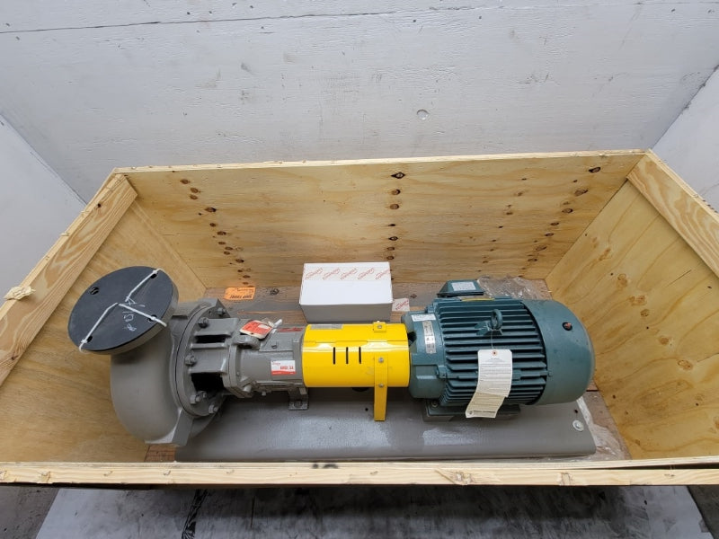 FLOWSERVE MK3STD 2K6X4-10HRV/7.81 W/ BALDOR ECP2334T 230/460V 48.0/24.0A 250PSI 100'F NSMP