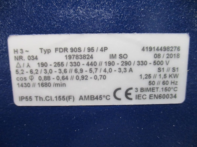 BECKER FDR90S/95/4P 500V 3.3A (AS PICTURED) NSNP