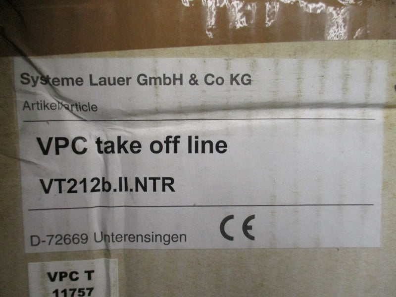 LAUER VPC VT212B.II.NTR 100-240VAC 7.5A NSMP