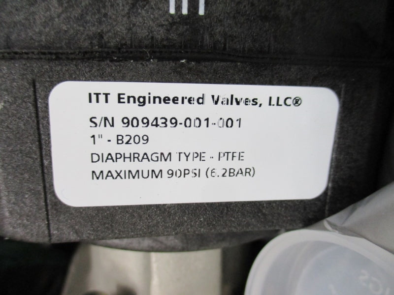 ITT EV400A08279600 P28635-1-W-419-7-1-4-TME-B209-HW3-TRWS-PR4-SR1 NSMP