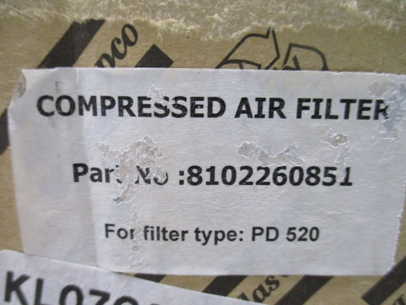 ATLAS COPCO 8102260851 PD520 232PSI 150'F NSMP
